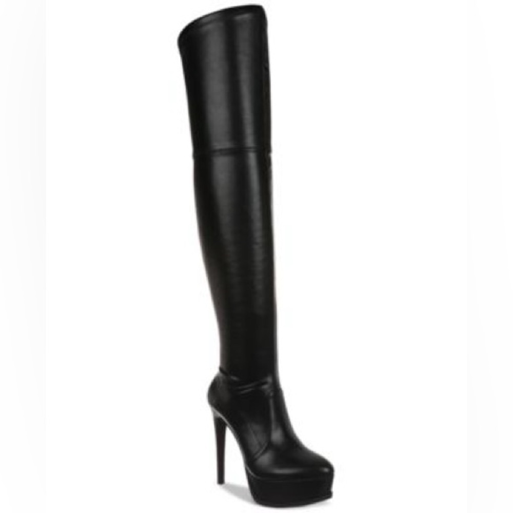 Thalia Sodi Women's Silena Over The Knee Platform Boots Size 7 New In Box
